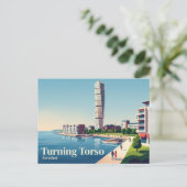 Turning Torso Zweden Briefkaart (Staand voorkant)