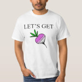 Turnip T-Shirt omhoog draaien (Voorkant)