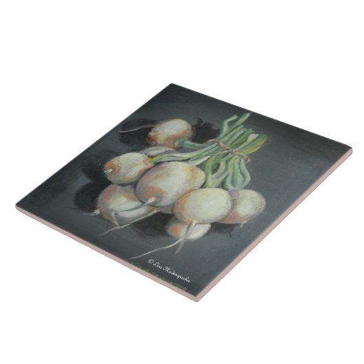 Turnips Tile Tegeltje (Zijkant)