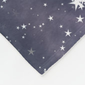 Turnjongens gepersonaliseerde Galaxy fleece deken (Hoek)