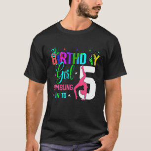 Turnliefhebber 5e verjaardag 5 jaar oud Gymn T-shirt