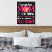 Turnmoeder Canvas Afdruk (Insitu (Slaapkamer))