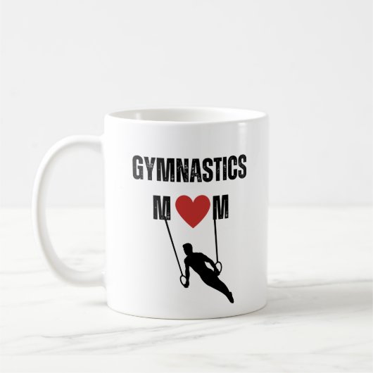 Turnmoeder (mannelijke atleet) koffiemok (Links)