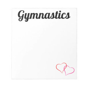 Turnnotitieblok met harten 5.5" x 6" - 40 pagina's notitieblok