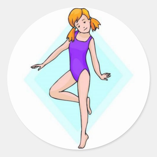 turnpasta ronde sticker (Voorkant)