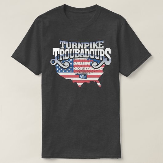 TURNPIKE TROUBADOURS 1F T-SHIRT (Design voorkant)