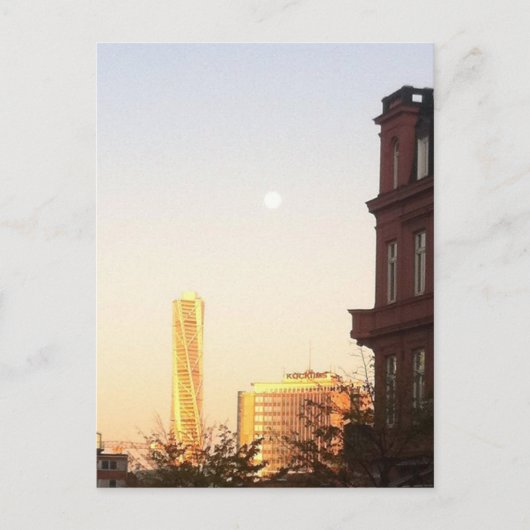 Turnschildpad van Malmo uit North Harbour Briefkaart (Voorkant)