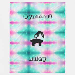 Turnspring gymnast eigen fleece deken