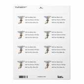 Turnster Aap Etiket (Full Sheet)