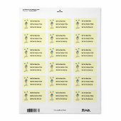 Turnster Doet Handstanden Etiket (Full Sheet)