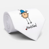 Turnster Doet Handstanden Stropdas (Opgerold)