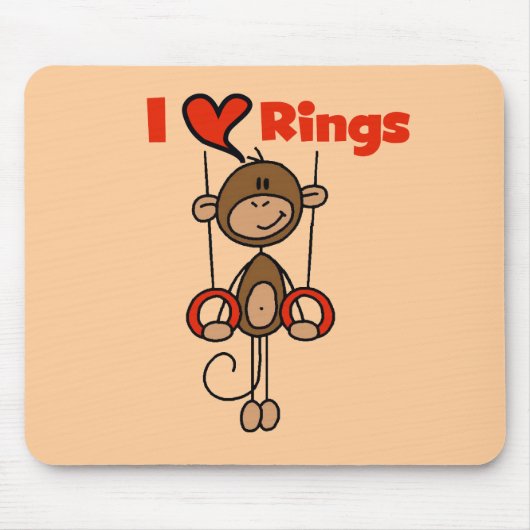 Turnster Liefheeft Ringen Muismat (Voorkant)