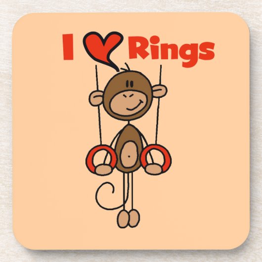 Turnster Liefheeft Ringen Onderzetter (Voorkant)