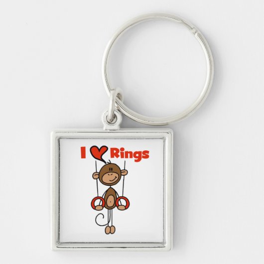 Turnster Liefheeft Ringen Sleutelhanger (Voorkant)