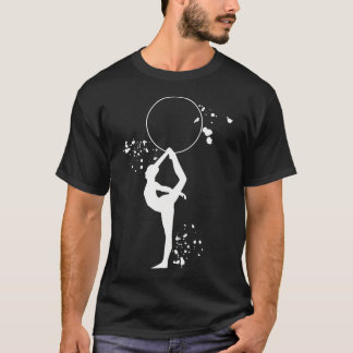 Turnster Met Hoepel Meisjes Ritmisch T-shirt