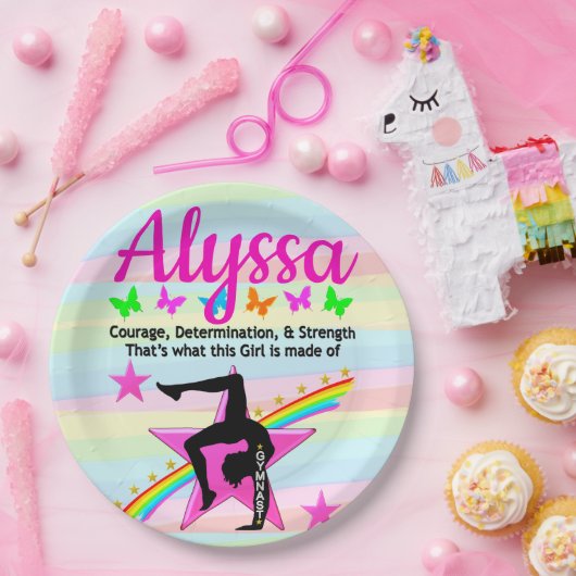 TURNSTER MOED EN KRACHT PAPIEREN BORDJE (Feest)