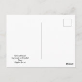 turnster op parallelle staven, briefkaart (Achterkant)