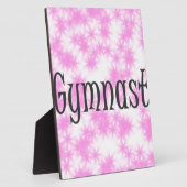 Turnster Roze en Wit Fotoplaat (Zijkant)