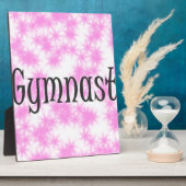 Turnster Roze en Wit Fotoplaat (Zijkant)