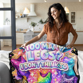 Turnster Too Veel Leo's? Ik Denk Van Niet Fleece Deken