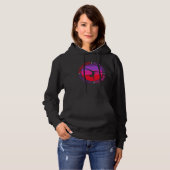 Turnsterkte Karakter Moed Meisjes Hoodie (Voorkant volledig)