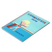 Turnsterretje Cute Custom Blonde Turnster Notitieboek (Linkerzijde)