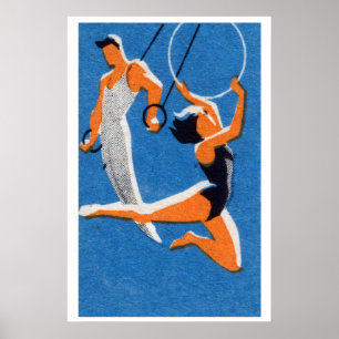 Turnsters - Matchbox Print - Esthetische Muurkunst