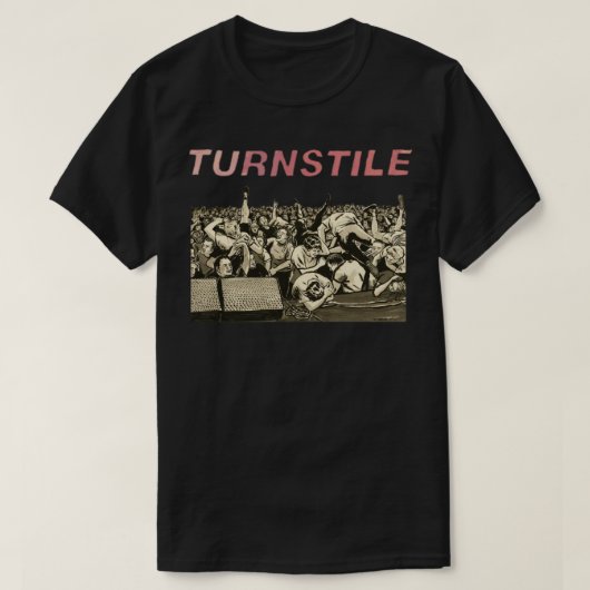 Turnstile Moshphit T-shirt (Design voorkant)