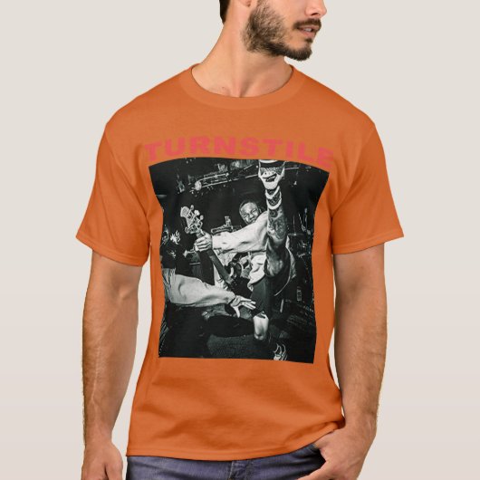 TurnstileAmerikaanseHardcorePunkBand cadeau T-shirt (Voorkant)