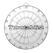 Turntablist Dartbord (Voorkant)