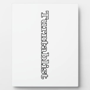 Turntablist Fotoplaat