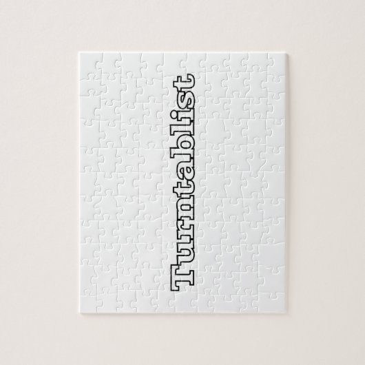 Turntablist Legpuzzel (Verticaal)