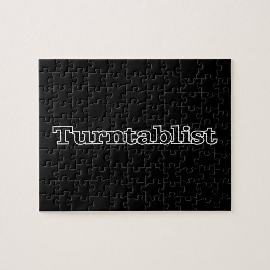 Turntablist Legpuzzel (Horizontaal)