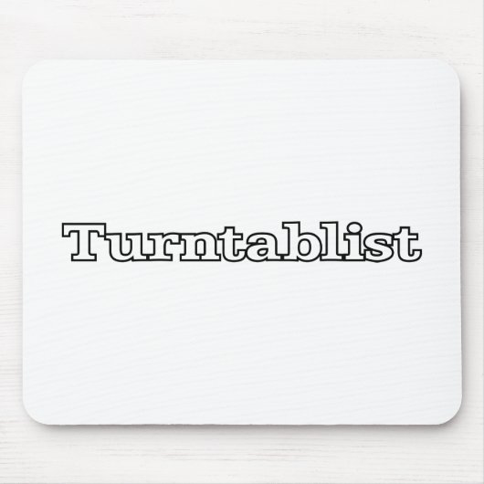 Turntablist Muismat (Voorkant)