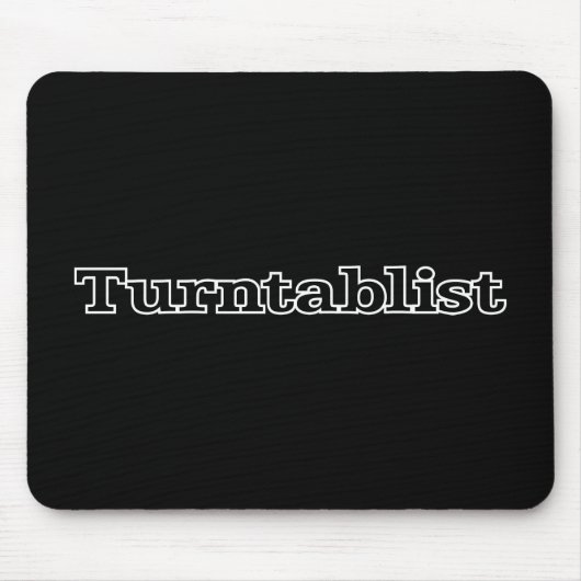 Turntablist Muismat (Voorkant)