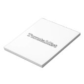 Turntablist Notitieblok (Linkerzijde)