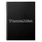 Turntablist Notitieboek (Voorkant)