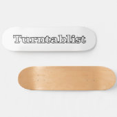 Turntablist Persoonlijk Skateboard (Horizontaal)