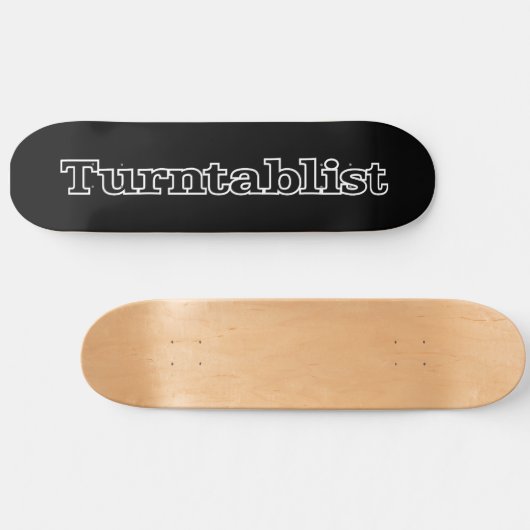 Turntablist Skateboard (Horizontaal)