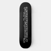Turntablist Skateboard (Voorkant)