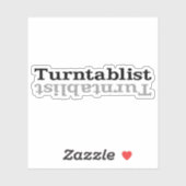 Turntablist Sticker (Vel)