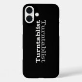 Turntablist ʇ sılqɐ ʇ uɹ ⊥ Case-Mate iPhone case (Achterkant)
