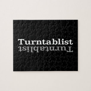 Turntablist ʇ sılqɐ ʇ uɹ ⊥ legpuzzel