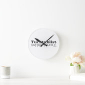 Turntablist ʇ sılqɐ ʇ uɹ ⊥ ronde klok (Huis)