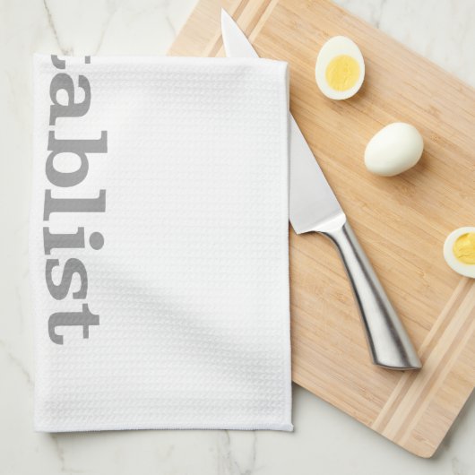 Turntablist ʇ sılqɐ ʇ uɹ ⊥ theedoek (Quarter Fold)