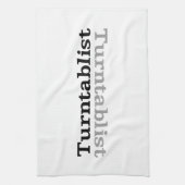 Turntablist ʇ sılqɐ ʇ uɹ ⊥ theedoek (Verticaal)