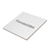 Turntablist Tegeltje (Zijkant)