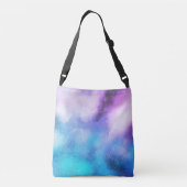 Turntas cross-body-tas met eigen naam. crossbody tas (Achterkant)