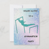 Turnthemafeest Uitnodiging Glitterend (Voorkant)