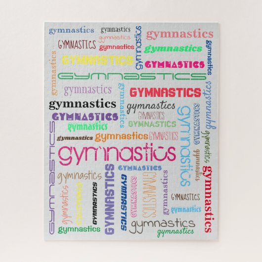 Turntypografie Puzzel (Verticaal)